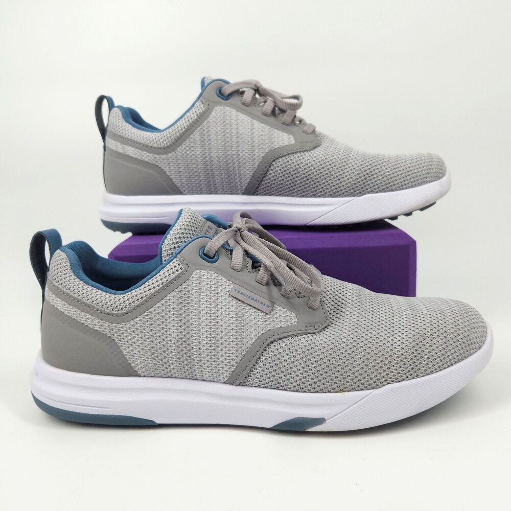 Travis Mathew Daily Pro Hybrid Golf Shoes Men Size 8.5 Gray Spikeless